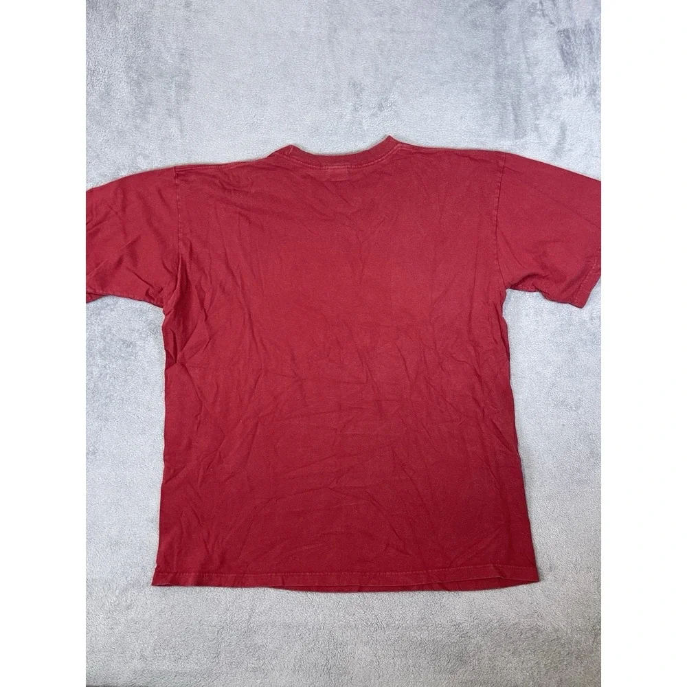 The North Face Shirt Mens XL Red Athlete Tested Expedition Proven‎ Spell Out